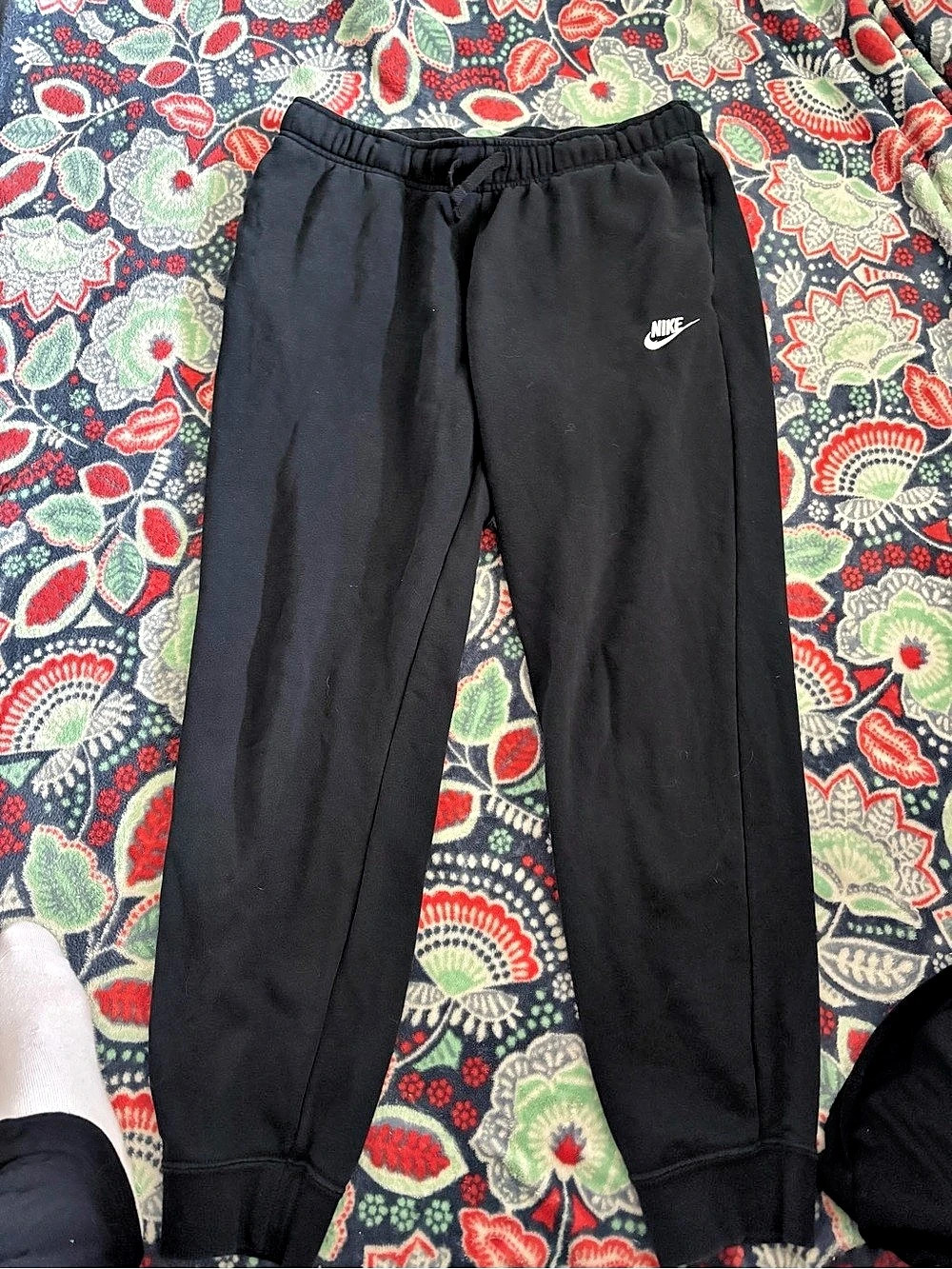 Nike Sportswear Club Fleece Pants Black Size Medium